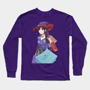 Mona goes shopping Long Sleeve T-Shirt